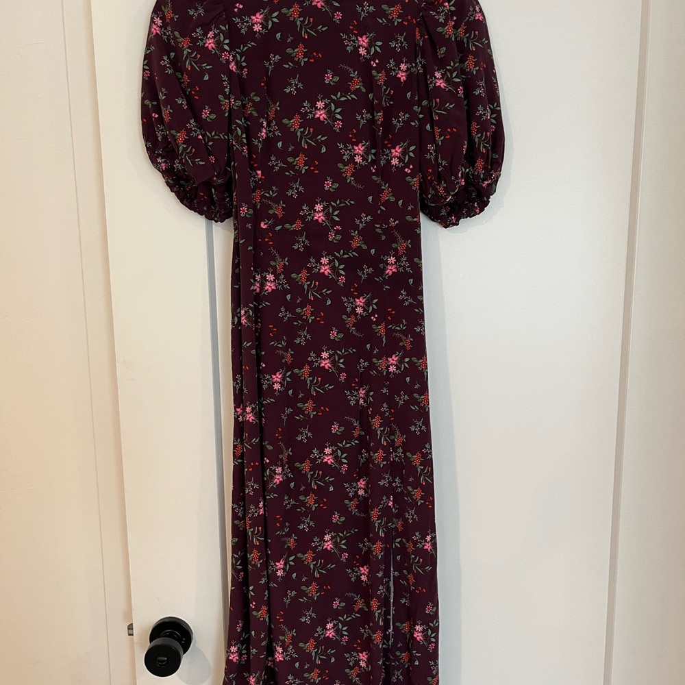 Floral Puff Sleeve Dress